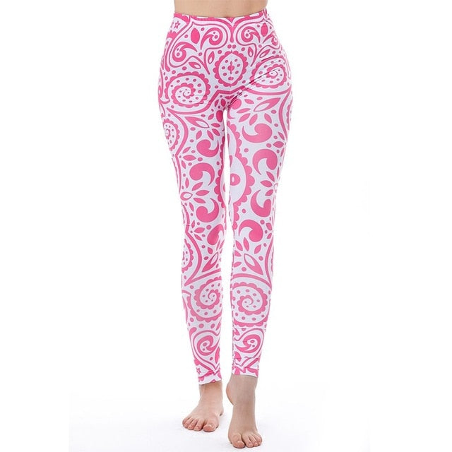 Rah-Rah 4 TA-TAS™ Serendipity 360° Pink Paisley 360 Leggings