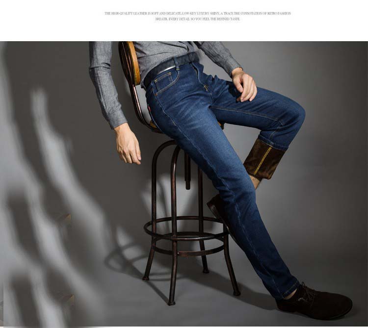 Men's Classic Warm Jeans