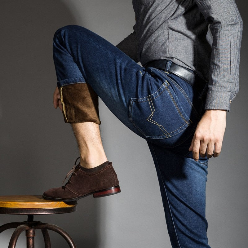 Men's Classic Warm Jeans