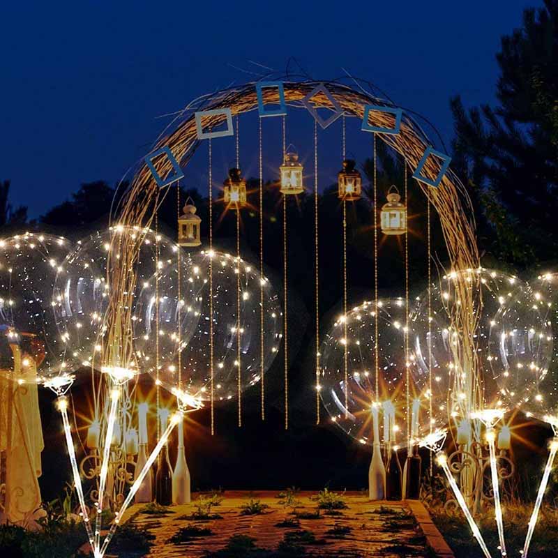 LED Party Balloons- 3 Pack