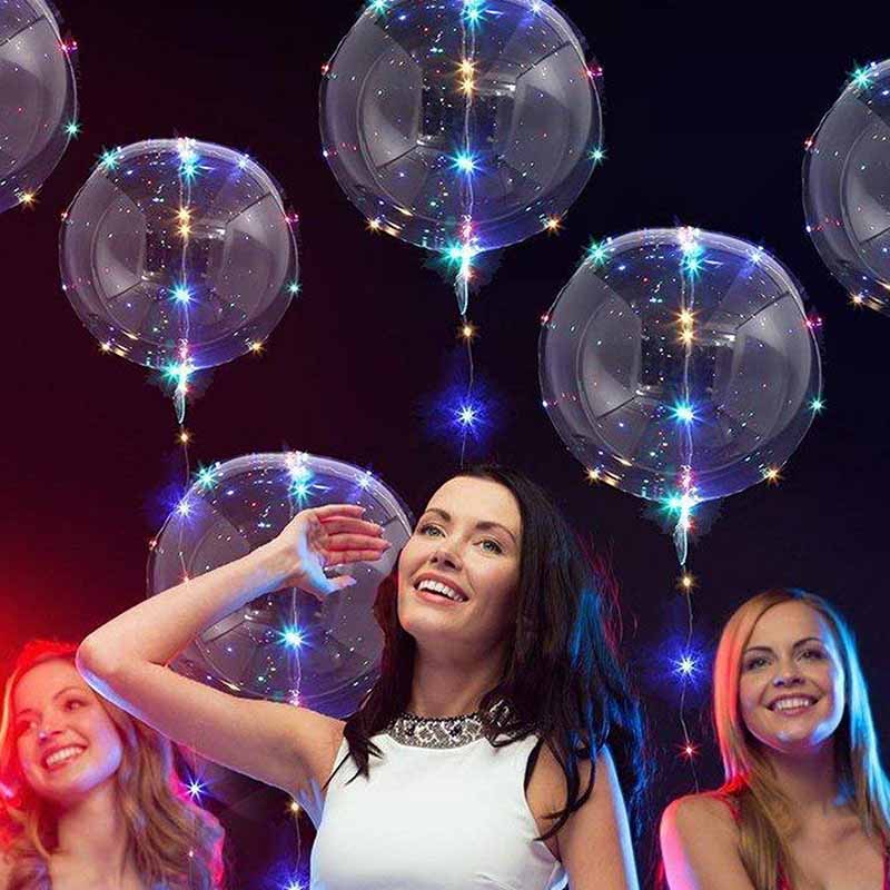 LED Party Balloons- 3 Pack